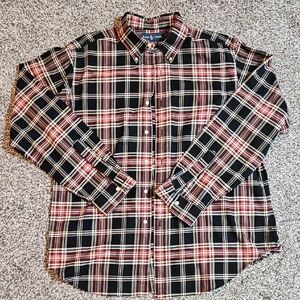 Mens RALPH LAUREN BLUE LABEL Button Down Plaid Shirt